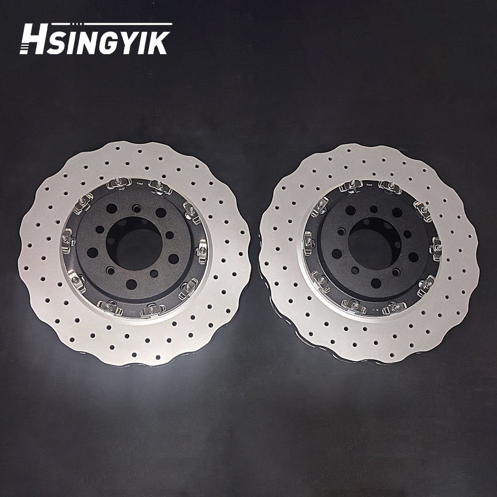 Hsingyik 34112282445 34112282446 345X28MM Wave Rotor Brake Disc for BMW M3 S54 Z4 E46 E85 E86