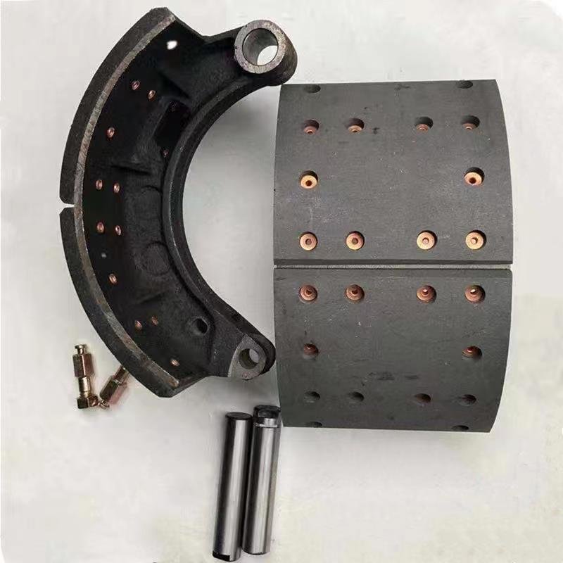 Rear Brake Shoes Ceramic Price HD9000944008021 Front China High Quality Universal Forklift Brake Shoe for Kamaz Sinotruk Howo
