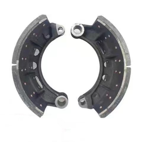 Rear Brake Shoes Ceramic Price HD9000944008021 Front China High Quality Universal Forklift Brake Shoe for Kamaz Sinotruk Howo