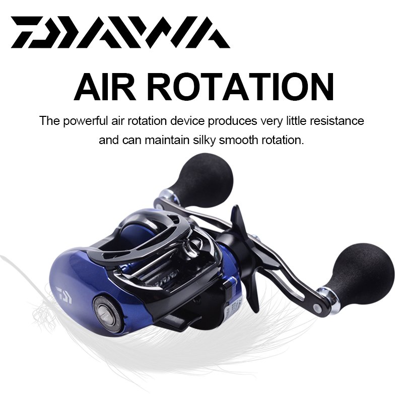 DAIWA COASTAL-TWS 200HS/200HSL TATULA 7kg Max Magnetic Brake Surf Baitcasting Reel Freshwater Saltwater Fishing Casting Reel