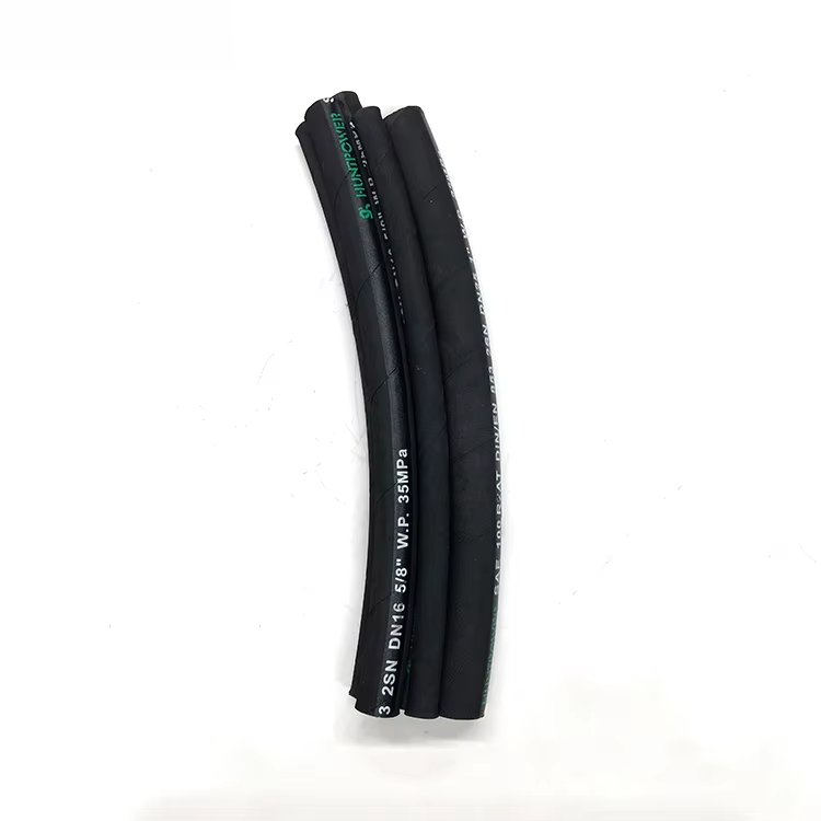 Auto Car Parts Factory Direct Hydraulic SAE J1401 DOT 1/8HL Rubber Brake Line Tube Hose