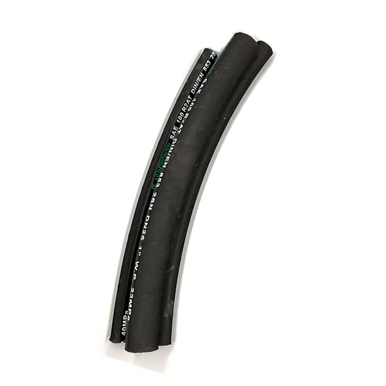 Auto Car Parts Factory Direct Hydraulic SAE J1401 DOT 1/8HL Rubber Brake Line Tube Hose
