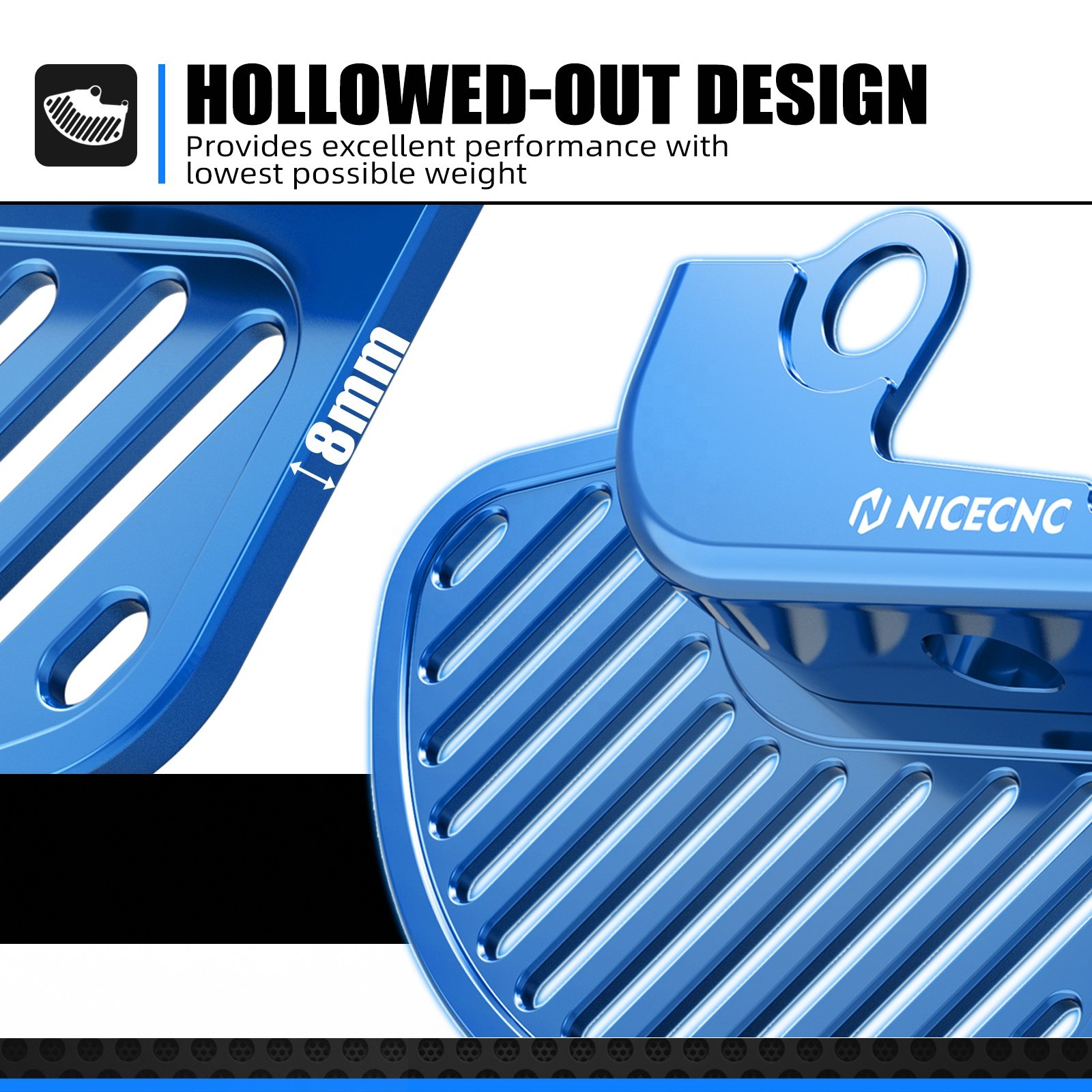 NiceCNC Motorcycle Front Brake Disc Guard Cover for 2024 Husqvarna TE300 Pro TE 250 150 FE 501 450 350 250 2016-2024 FC FX TC TX