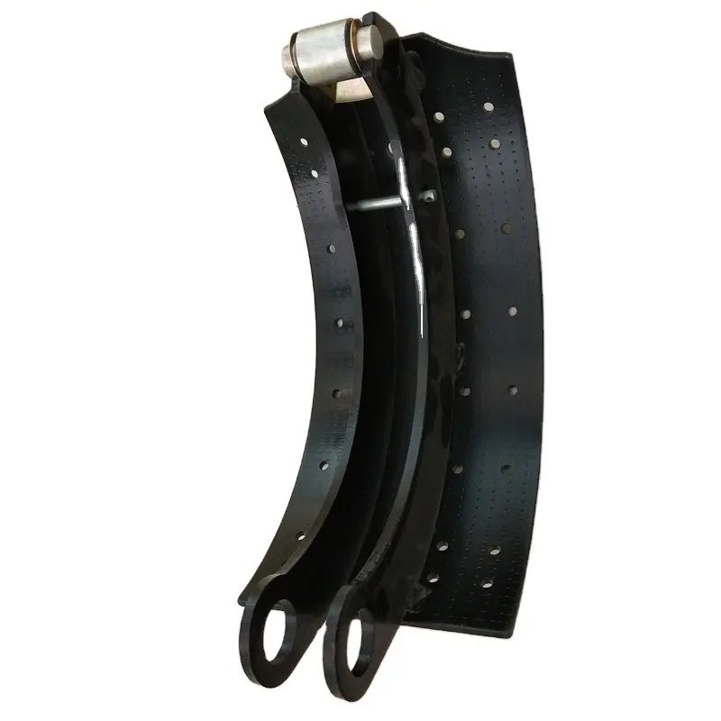 Good Quality Semi Trailer Axle Parts American Fuwa Type 13t 16t Brake Shoes with Brake Lining
