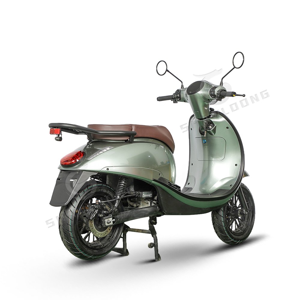2018 New Cheap Hot Sale Adults Small Electric Scooter Moped 350W Electric Motorcycle with Pedals