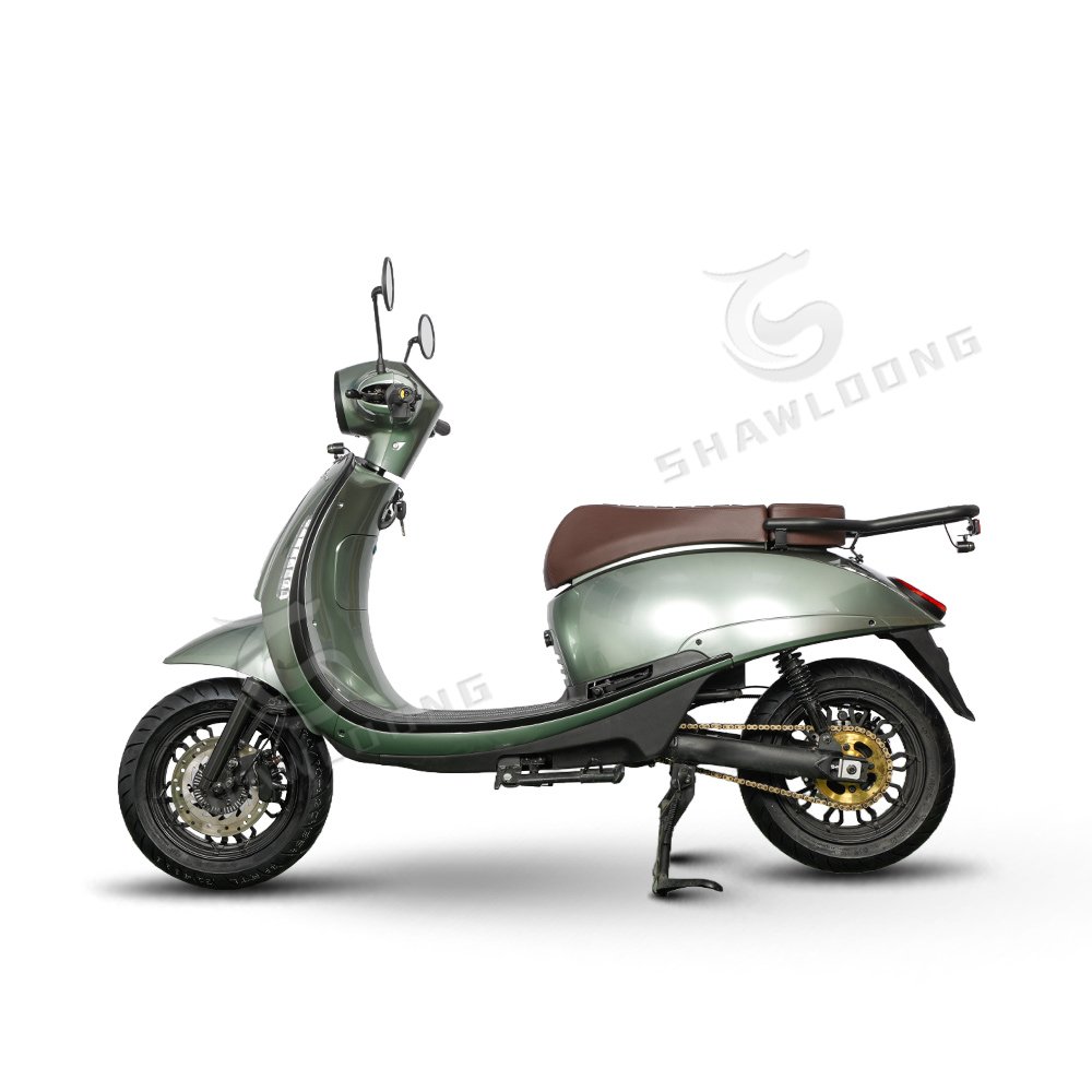 2018 New Cheap Hot Sale Adults Small Electric Scooter Moped 350W Electric Motorcycle with Pedals