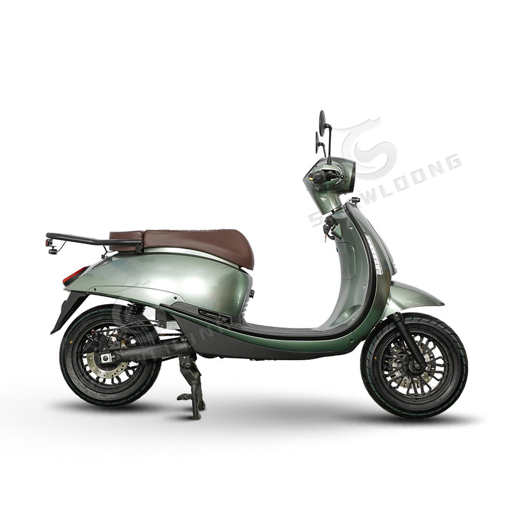 2018 New Cheap Hot Sale Adults Small Electric Scooter Moped 350W Electric Motorcycle with Pedals