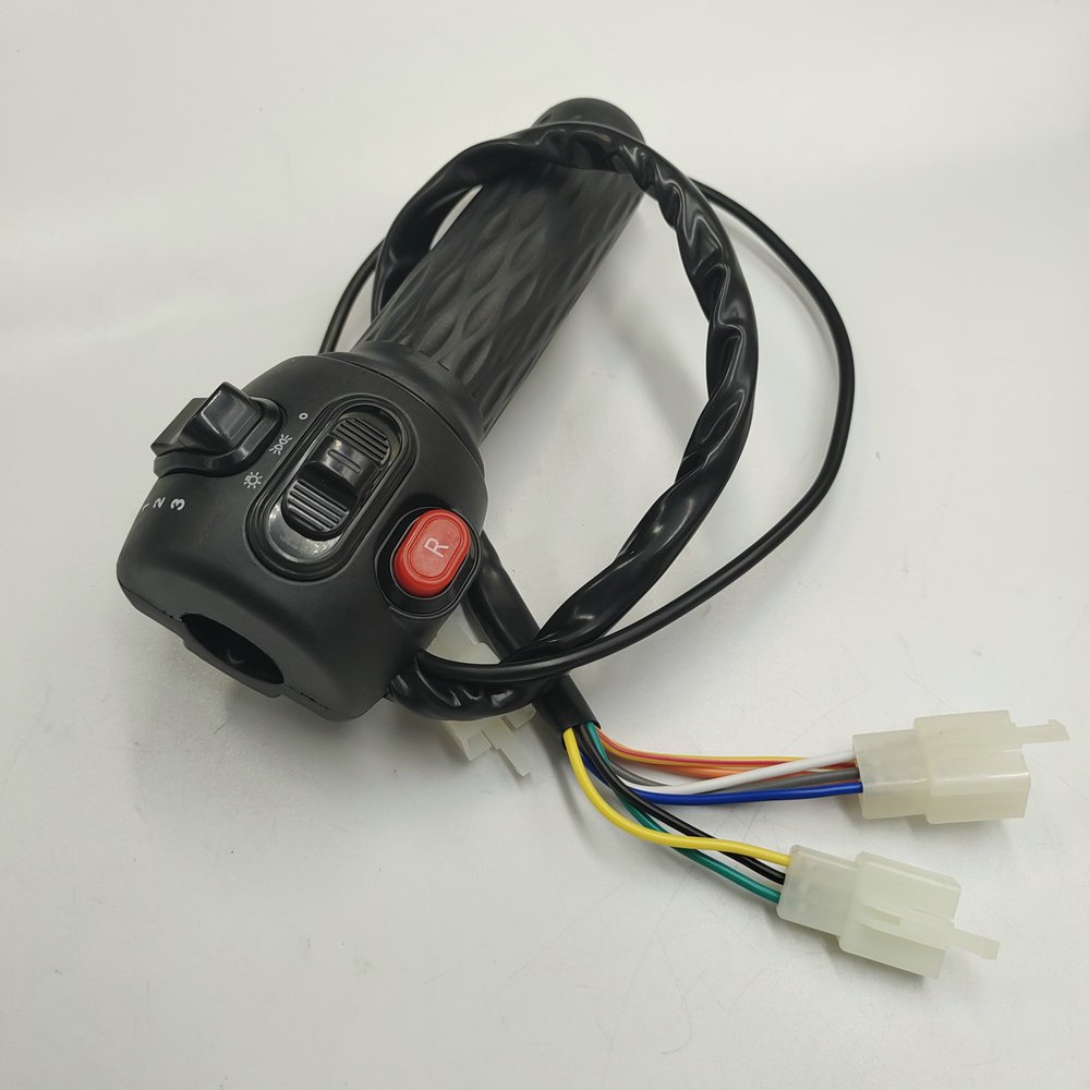 Electric Vehicle Seat Switch Small Turtle King Integrated Disc Drum Brake Horn Headlight Steering Reverse Dimming Assembly
