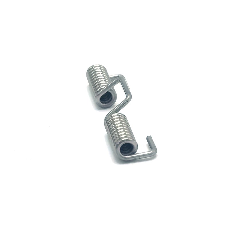 Hongsheng Custom CNC Bending Spring Stainless Steel Double Torsion Spring for Brake Return Spring