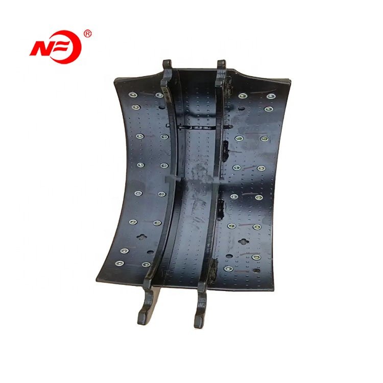 Spare Heavy Duty Parts 4715 Truck Brake Shoe With Brake Lining