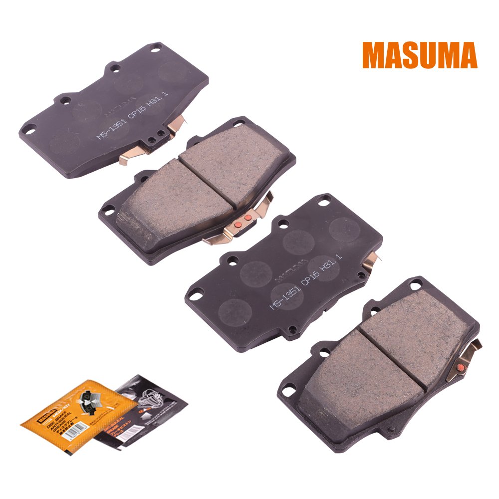 MS-1351 MASUMA Hot Deals in North America Car Repair Part Brake Pads for 1991-1995 Japanese Cars