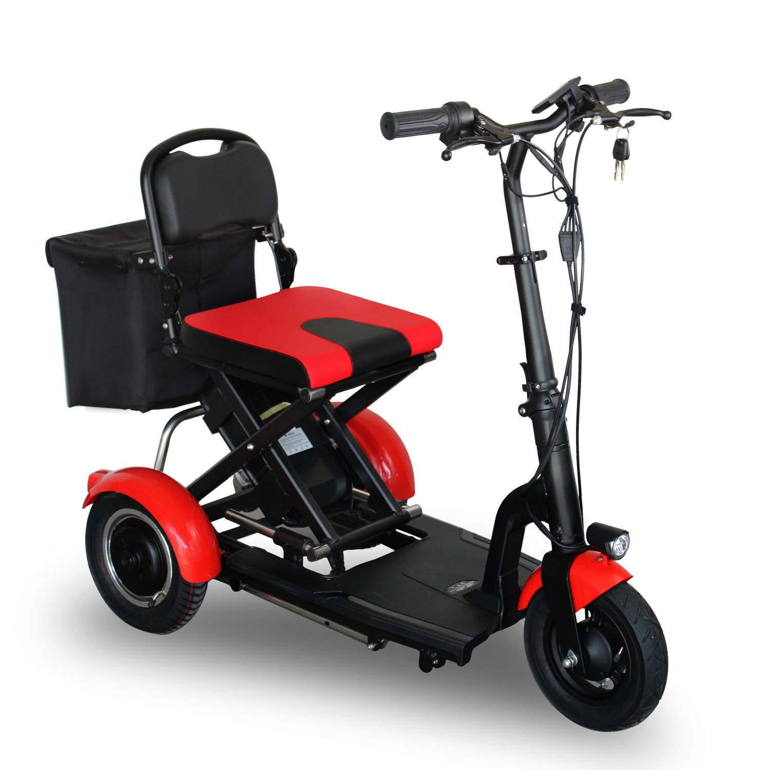 Dynabike High Quality Mobility Scooter for Disabled Adults&elderly 48V 300W Dual Motors 7.8Ah Battery Foldable Frame Tricycle