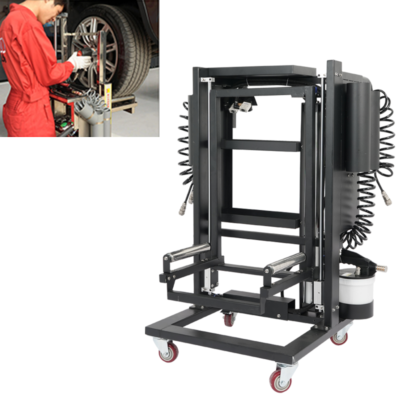Quick-Change Technology 4S Tire Repair Tools Efficient Vehicle Clamping and Lifting for Quick & Convenient Repairs