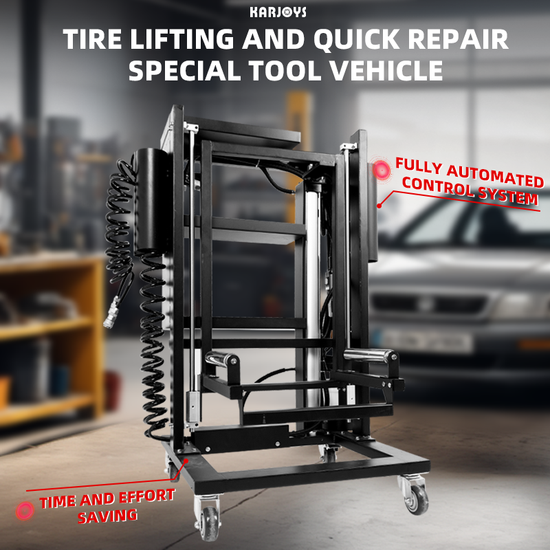 Quick-Change Technology 4S Tire Repair Tools Efficient Vehicle Clamping and Lifting for Quick & Convenient Repairs