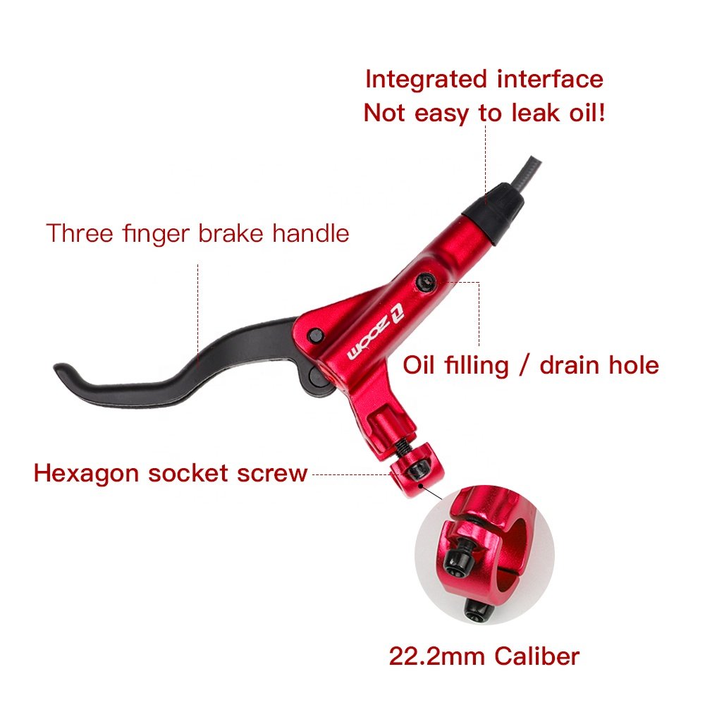V00022900 HB-875 MTB Hydraulic Disc Brake Set 160mm Calipers Adapter 800/1400 mm Front Rear Oil Pressure Mountain Bike Parts