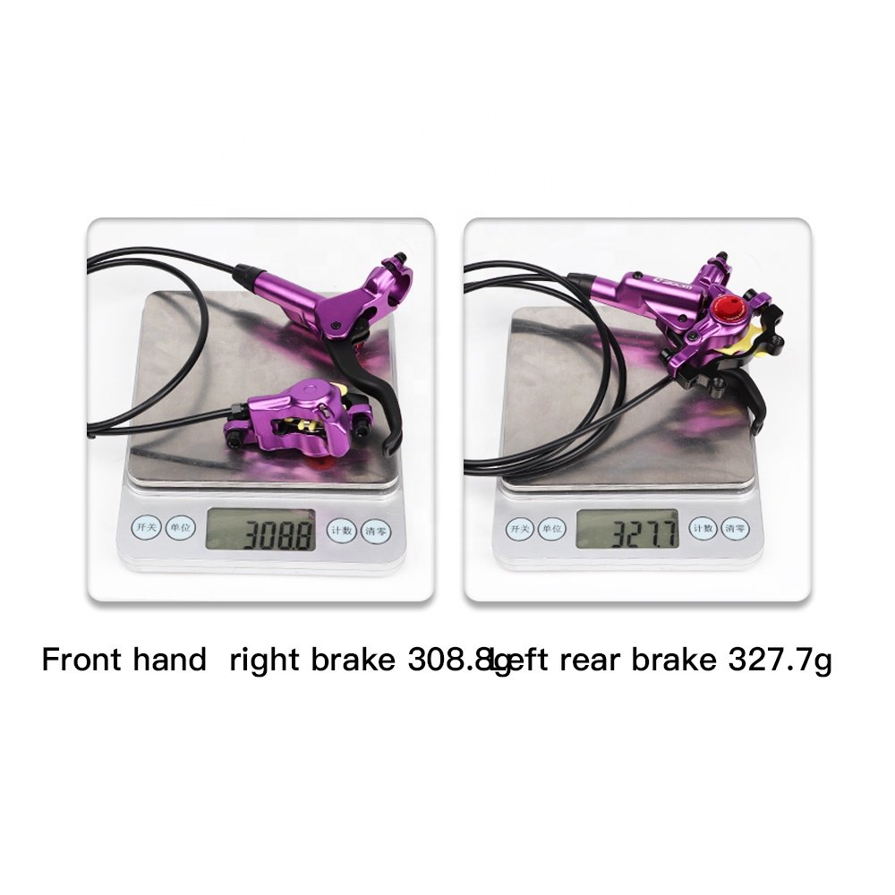 V00022900 HB-875 MTB Hydraulic Disc Brake Set 160mm Calipers Adapter 800/1400 mm Front Rear Oil Pressure Mountain Bike Parts