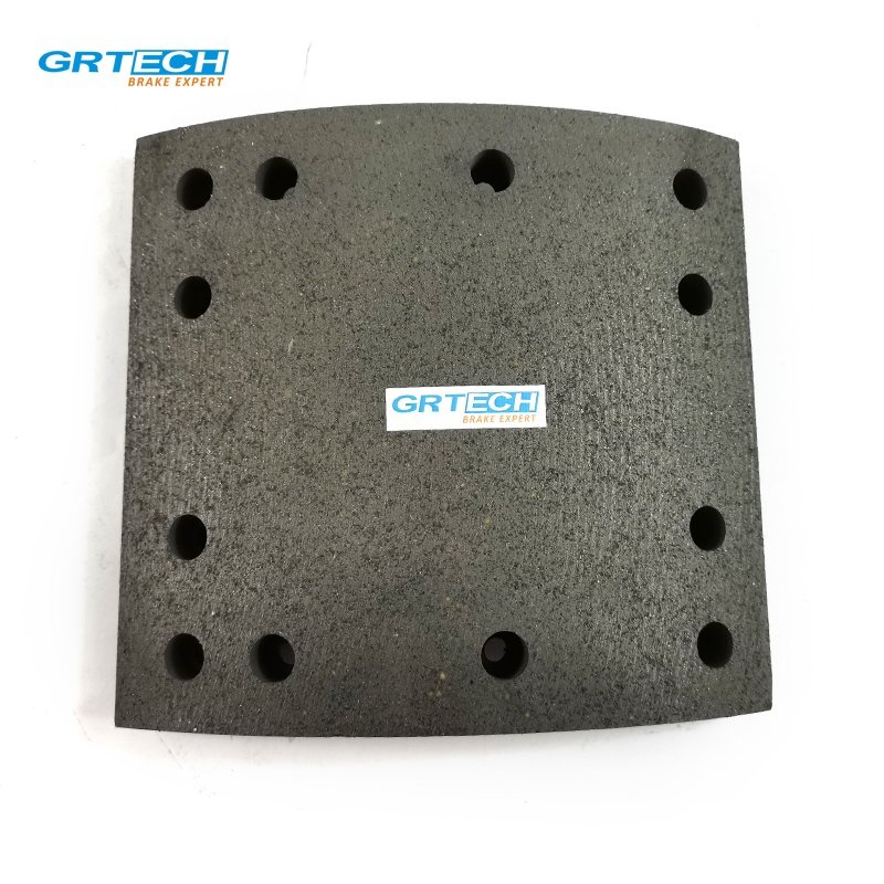 4515 Non-asbestos Truck Brake Parts Drum Brake Pad Lining Shoe for Truck