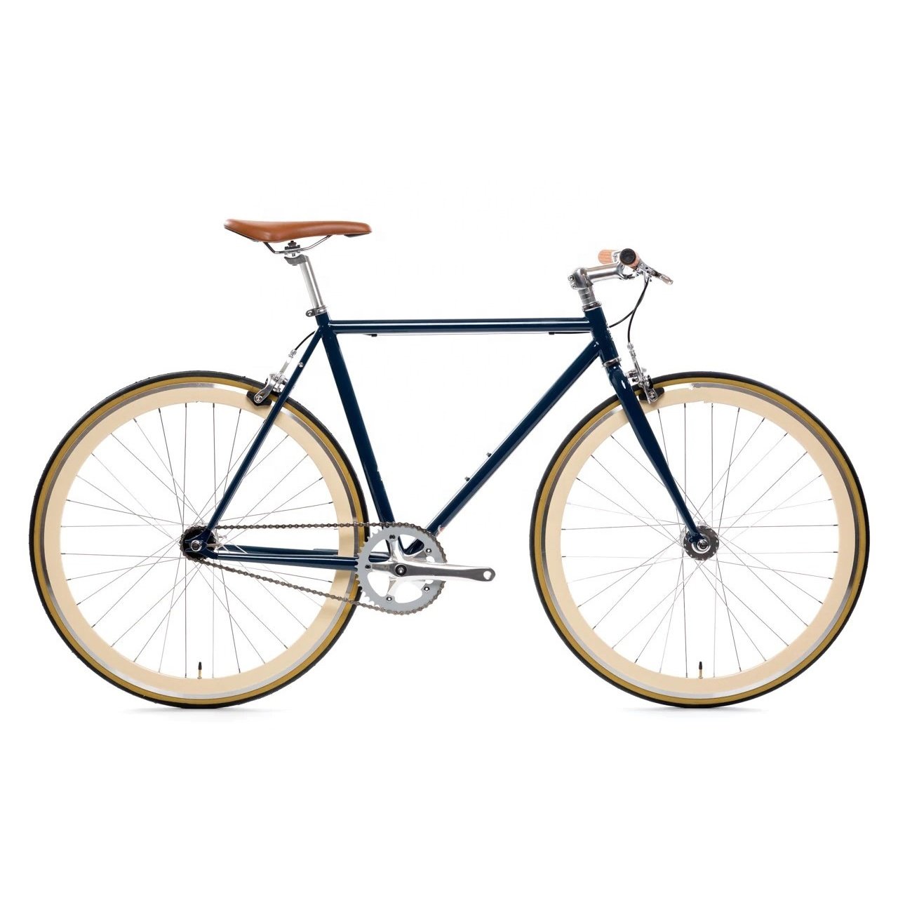 Custom Single Speed Fixed Gear Road Bike Bicycle with OEM Brands Cheap Price 700c Racing Fixie Bike for Sale