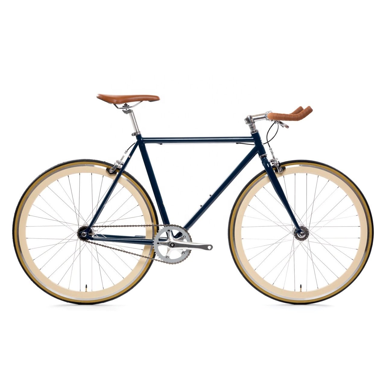 Custom Single Speed Fixed Gear Road Bike Bicycle with OEM Brands Cheap Price 700c Racing Fixie Bike for Sale