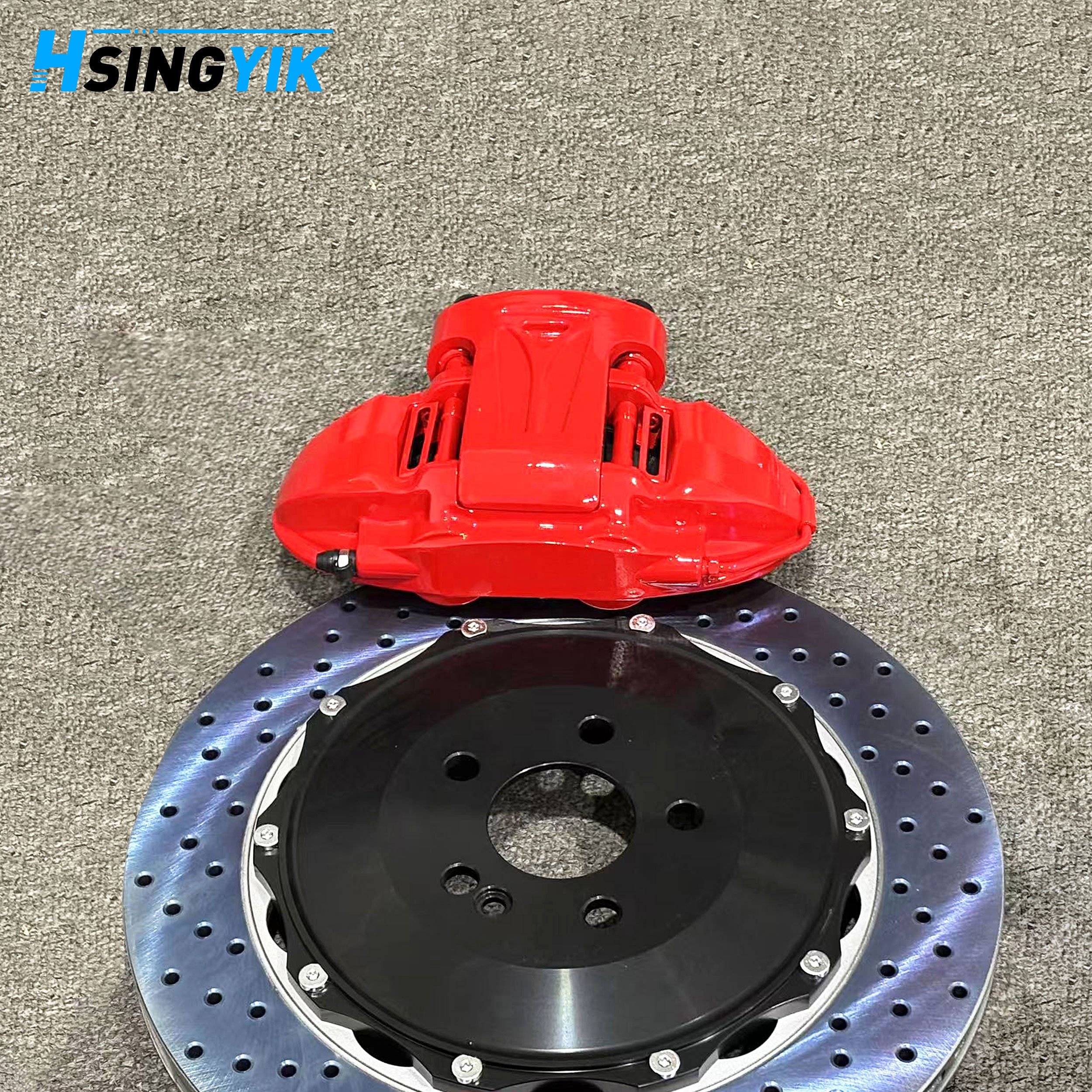 Red Calipers Set Big Brake Kit for Porsche Cayenne 2013 2016