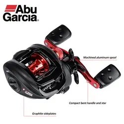 Abu Garcia BMAX3 Left and Right Hand Bait Casting Reel Black Max3 Reel Fishing 8kg Drag Power Fishing Reels