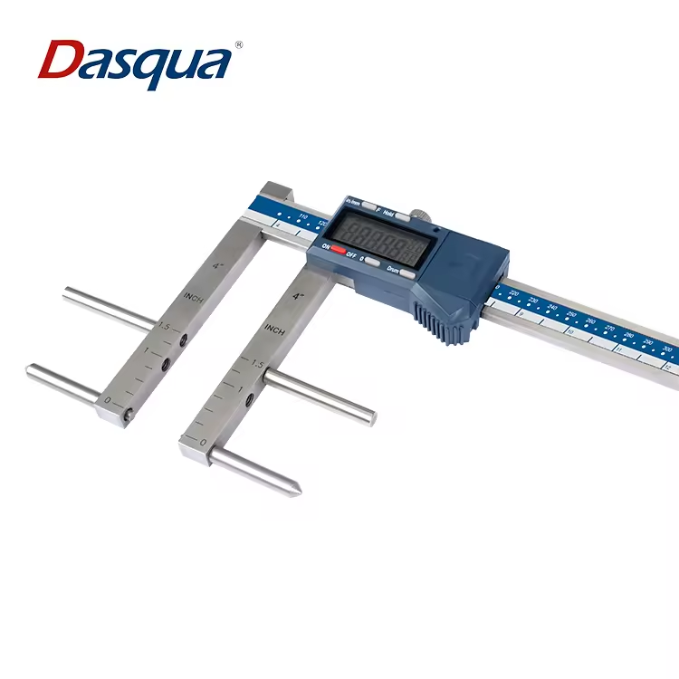 Dasqua Stainless Steel 100-500mm/4-20'' 0.01 Resolution IP54 Digital Brake Drum Gauge Auto Repair Tool Measuring Tool