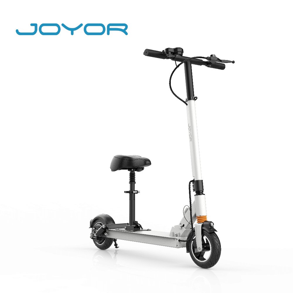 Joyor Unisex Folding Electric Scooter 8 Inch Two-Wheel 600W Powerful Brushless Motor 80KM Range Per Charge 52V18AH for Sale