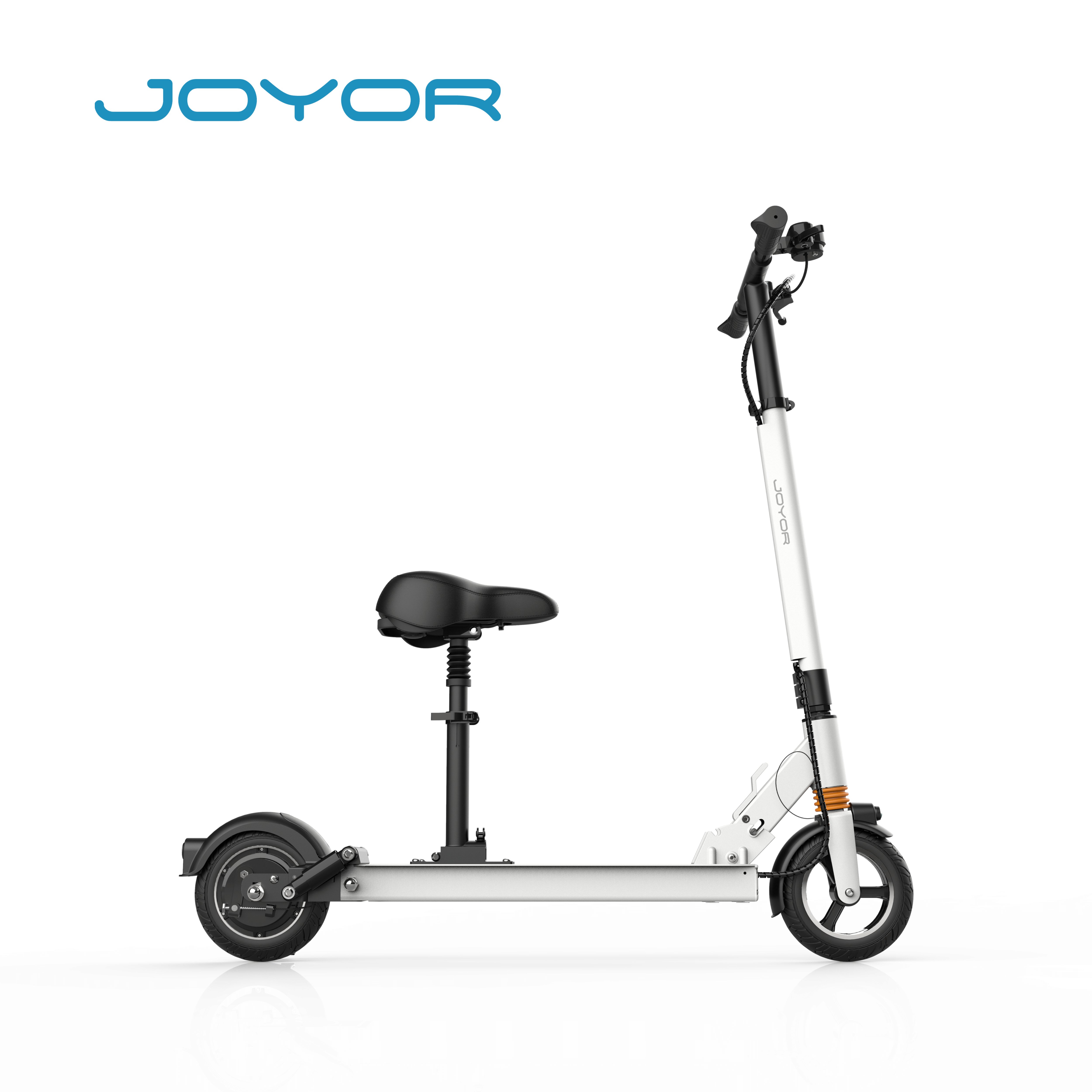 Joyor Unisex Folding Electric Scooter 8 Inch Two-Wheel 600W Powerful Brushless Motor 80KM Range Per Charge 52V18AH for Sale