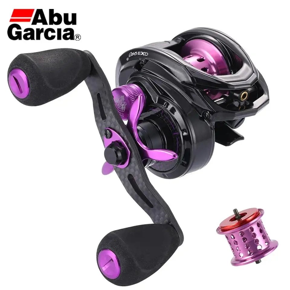 Abu Garcia Revo4 EXD High Quality Fishing Reels Bait Casting Reel 8.0:1 Gear 9KG Drag Power Casting Reel Baitcasting