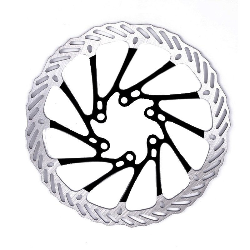 BUCKLOS Bicycle Disc Brake Rotor 2 Pieces Stainless Steel Mountain Bike Brake 160mm 180mm 203mm Rotor 12 Bicycle Bolt M5 Is a Br