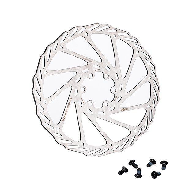 BUCKLOS Bicycle Disc Brake Rotor 2 Pieces Stainless Steel Mountain Bike Brake 160mm 180mm 203mm Rotor 12 Bicycle Bolt M5 Is a Br