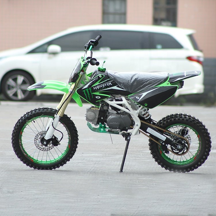 OEM ODM Disc Brake Single Cylinder 4 Stroke Engine Gasolina Powered Pit Bike Motos 125cc