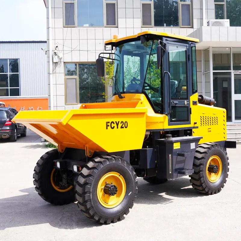 CE Hydraulic Self Loading Articulated Mini Dumper Loader Mini Dump Trucks Other Trucks 4x4 Dump Truck with Crane Mine Mining