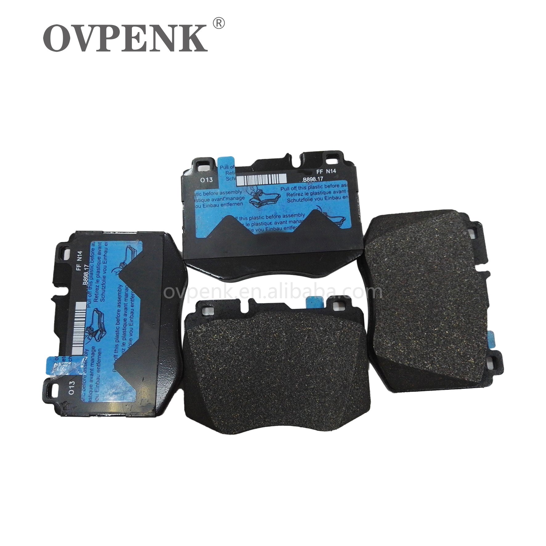 Car Spare Parts Auto Brake Pads On Sale For MERCEDES BENZ R129 W163 W220 C215 CL203 R230 W211 S211 S211 A209 0034201820 D847