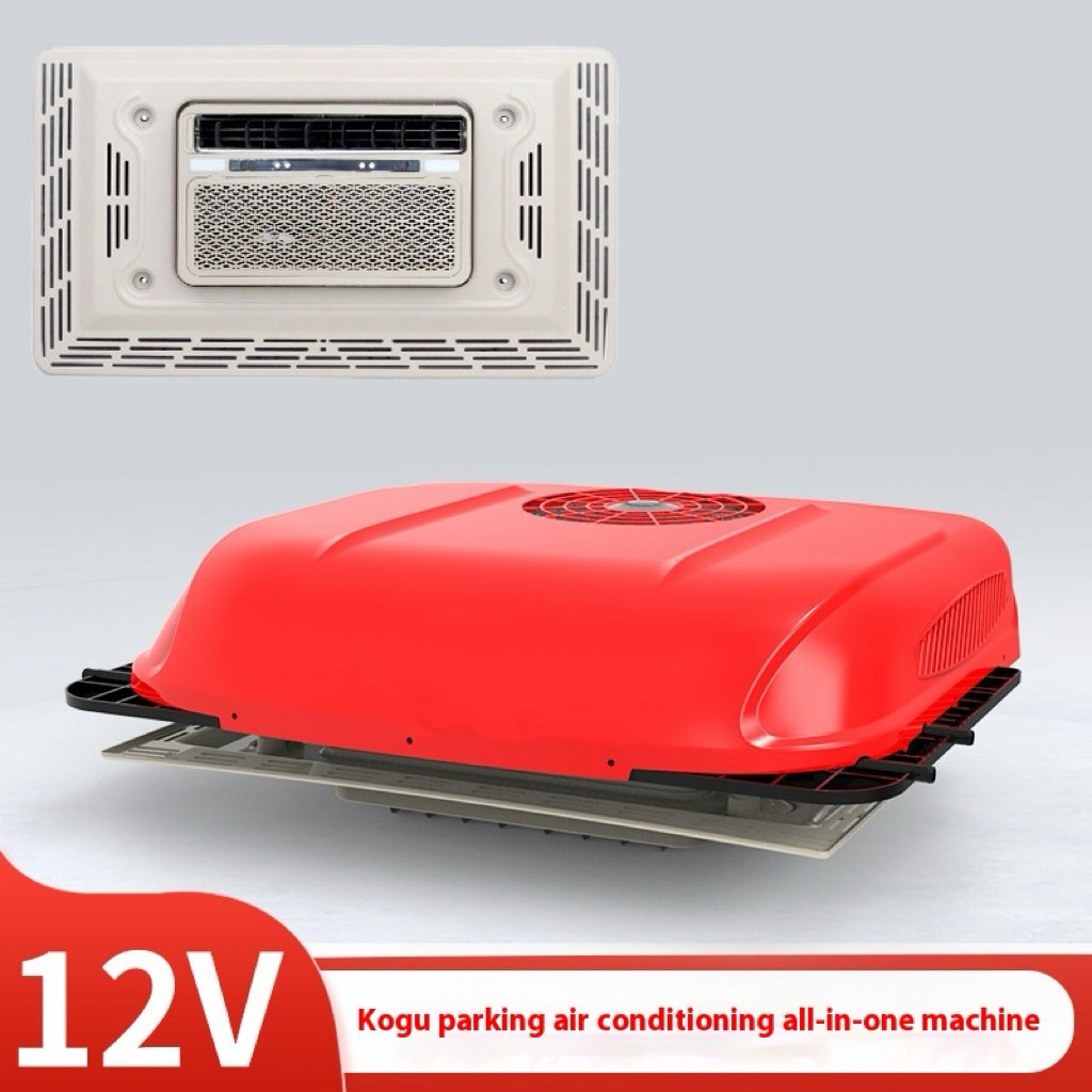 12V Auto Parking Conditioner AC.161.080 Split 24V Electric Cabin for Cars Trucks Tractor Camping RV AC Unit Unit
