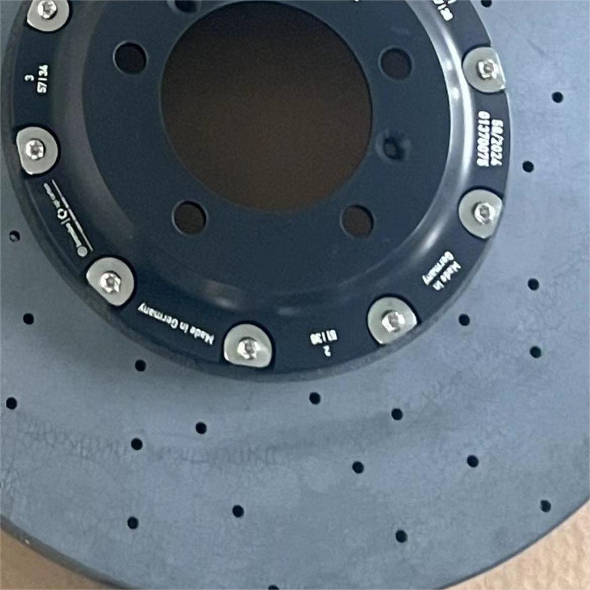 brake disc carbon ceramic brake disc 10 piston caliper set