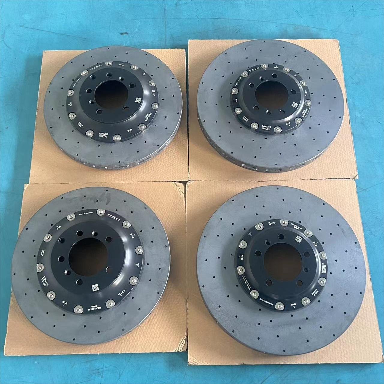 brake disc carbon ceramic brake disc 10 piston caliper set