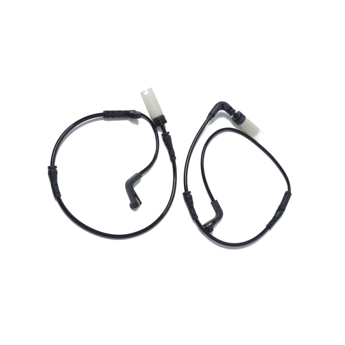 BAJUTU Black Front and Rear Brake Pad Wear Indicator Sensor Kit Replacement for BMW E60 E63 34356789492 34356789493