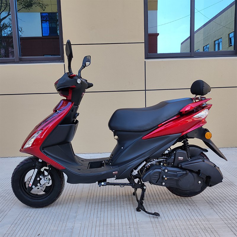 EPA EEC 50cc 150cc Four-Stroke Two-Wheel Gasoline Motorcycles with Hybrid Fuel Disc Drum Brakes Rubber Other Scooters Wholesale