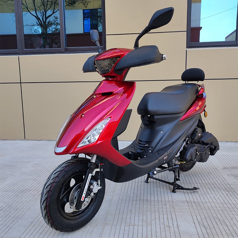 EPA EEC 50cc 150cc Four-Stroke Two-Wheel Gasoline Motorcycles with Hybrid Fuel Disc Drum Brakes Rubber Other Scooters Wholesale