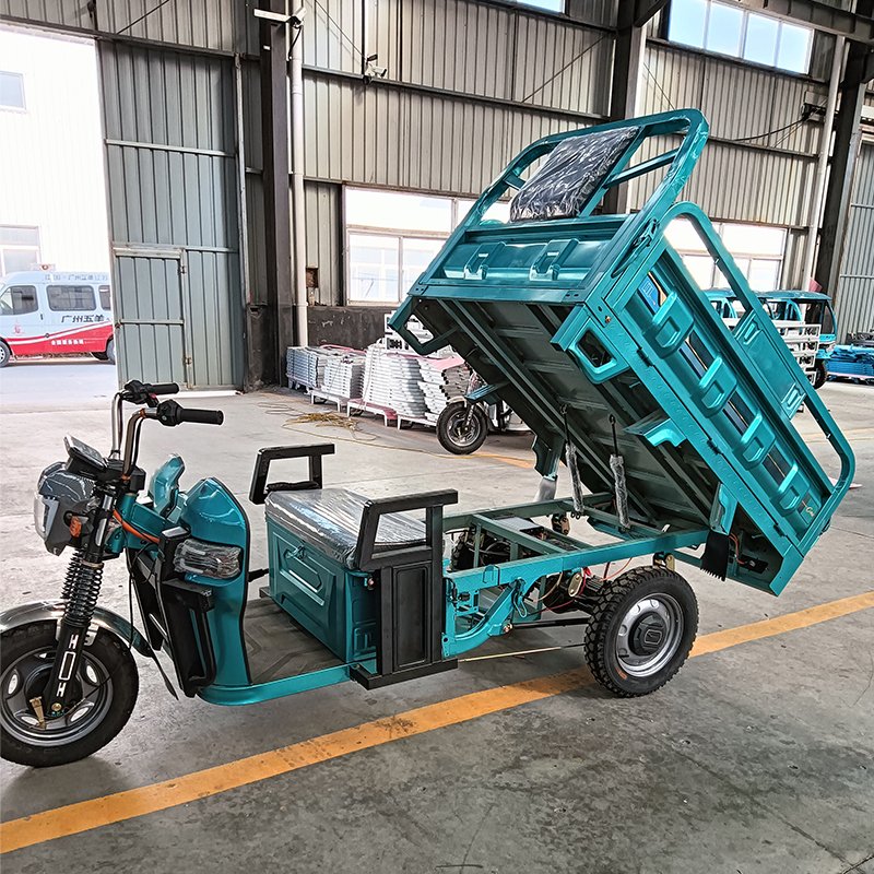 2024 New 3 Wheel Electric Bike Electric Cargo Tricycle Electric Pedicab for Adults