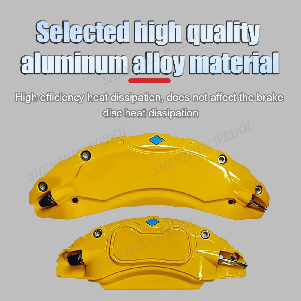 Hot Sale tesla Exterior Accessories 4 Pack Caliper Cove Aluminum Alloy Material for tesla Model 3 Highland Caliper Cover Kits