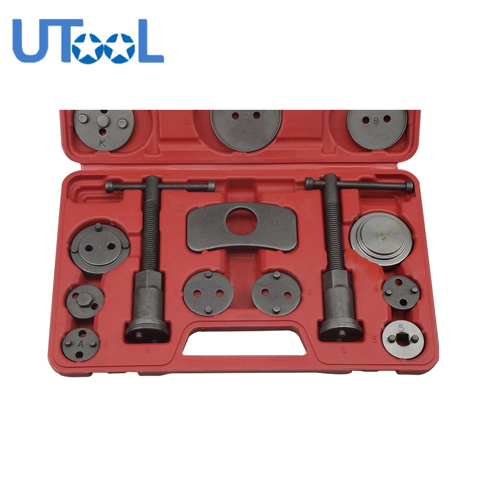 21 Pcs Universal Brake Caliper Piston Pad Expansion Repair Brake Tool Kit, Brake Pad Tool