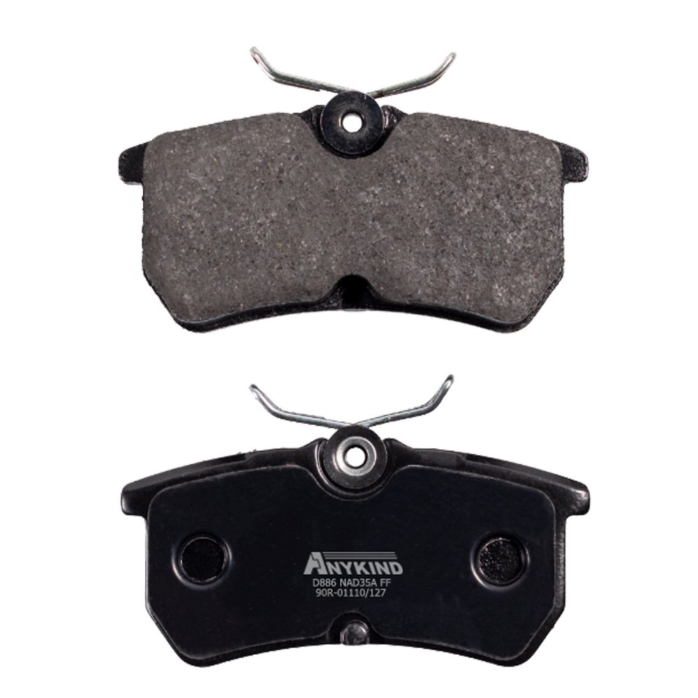 D886-7763 Rear Brake Pads for Ford Fiesta CBK VI/Focus CAK/Ikon 02/1999-12/2007-12/2014
