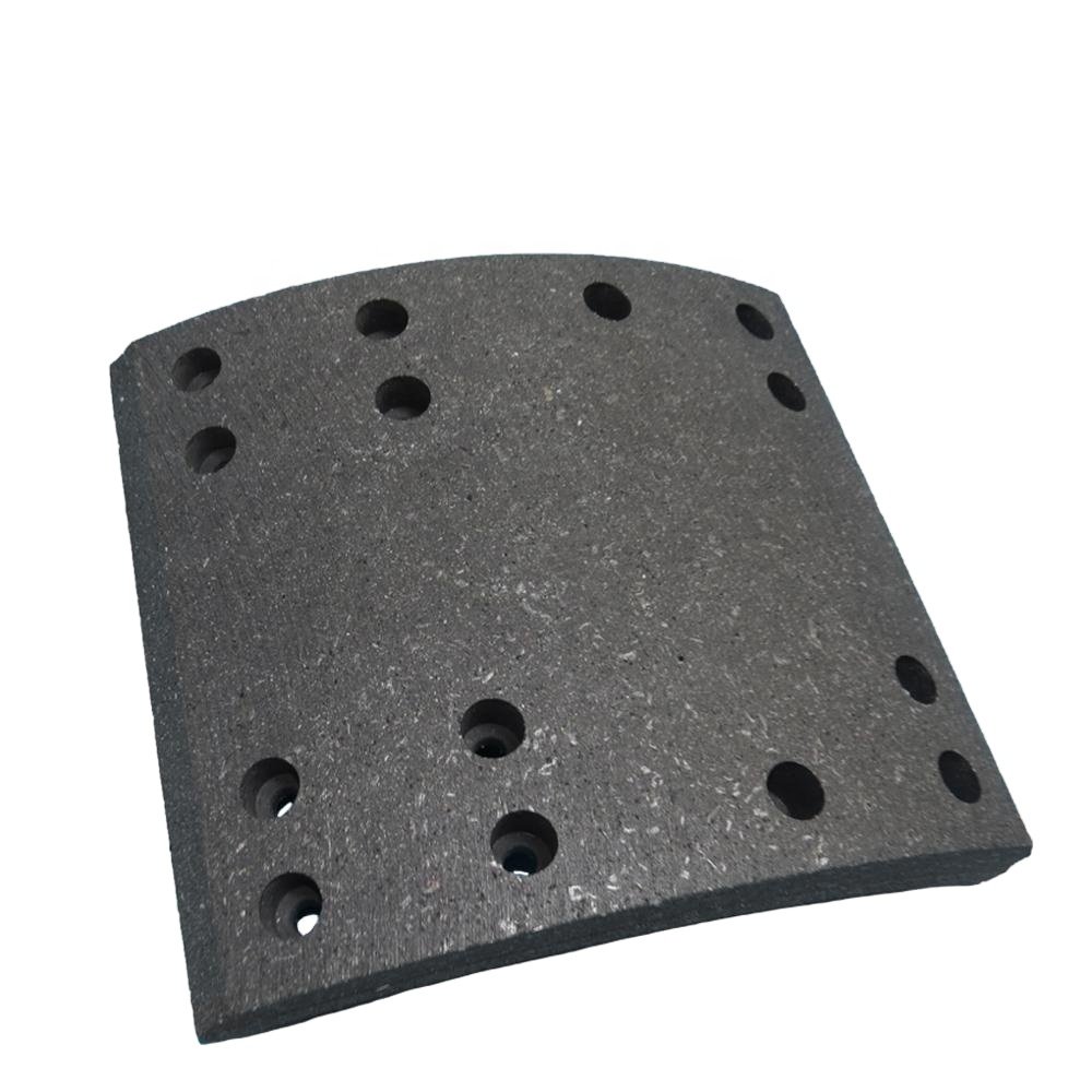 Good Quality Non-asbestos Brake Shoes 4709 Heavy Duty Material Phenolic Resin Brake Lining