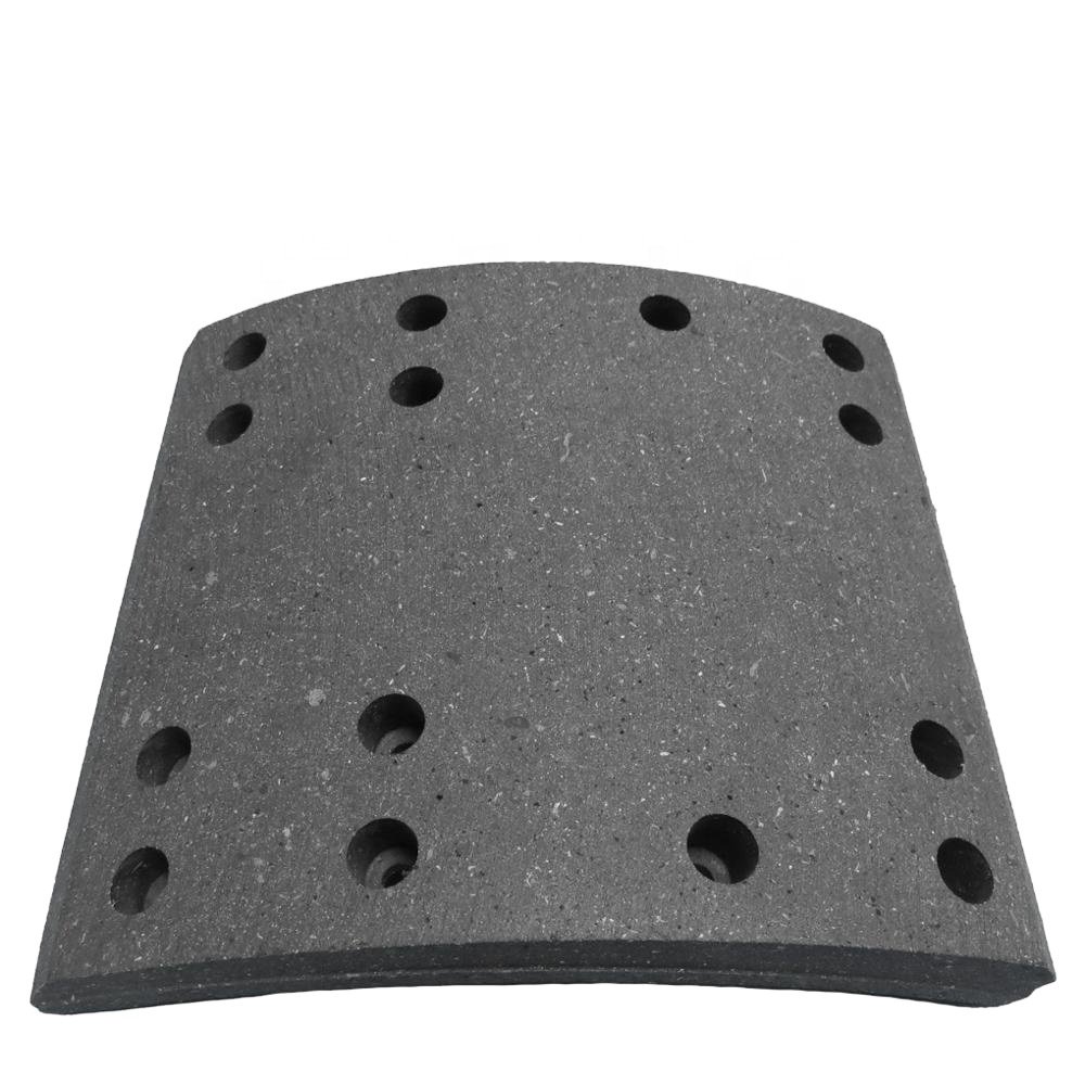 Good Quality Non-asbestos Brake Shoes 4709 Heavy Duty Material Phenolic Resin Brake Lining
