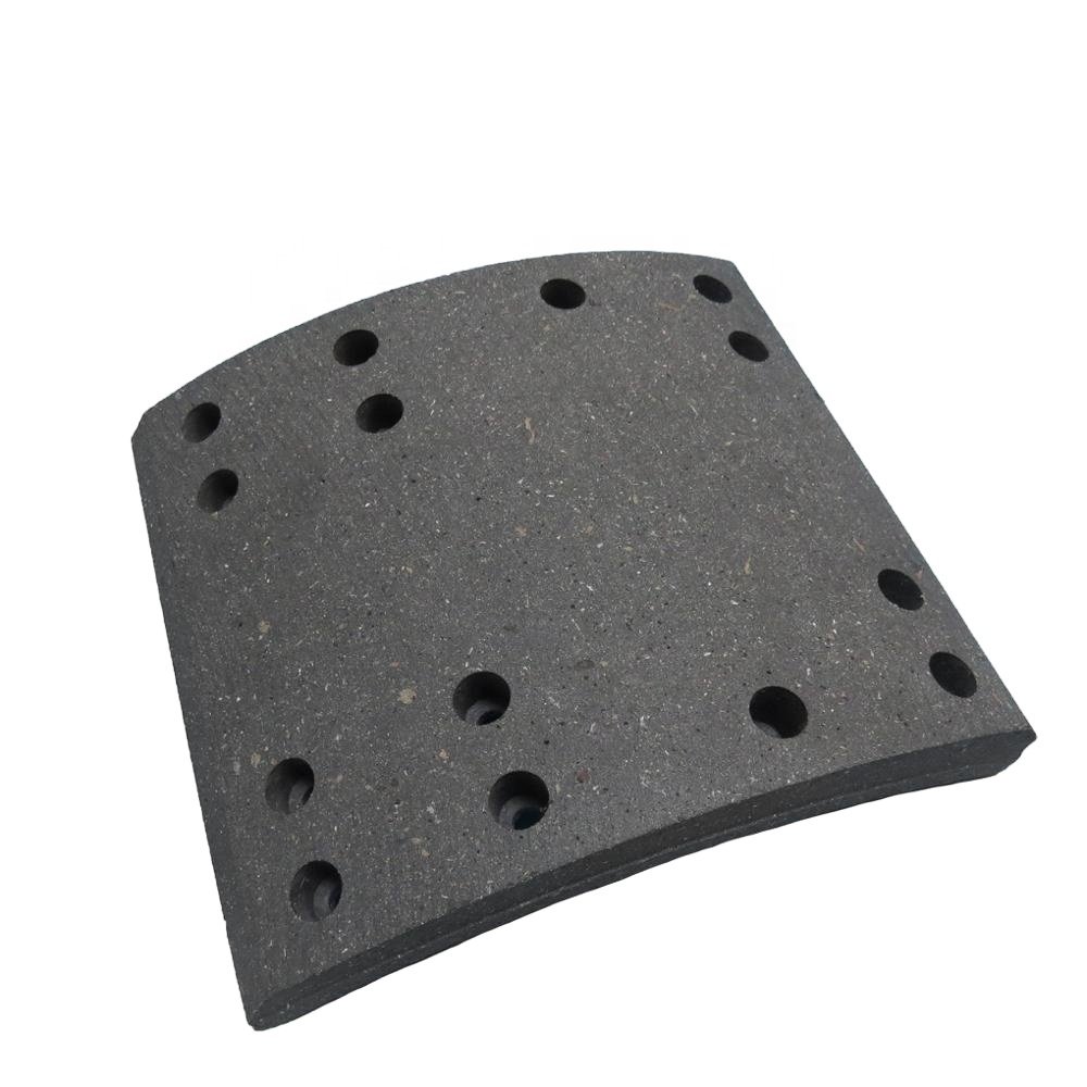 Good Quality Non-asbestos Brake Shoes 4709 Heavy Duty Material Phenolic Resin Brake Lining