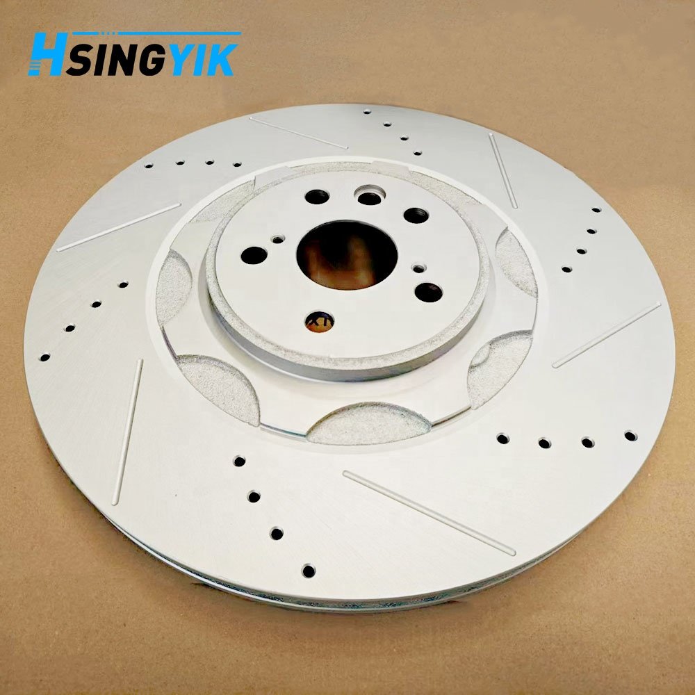 Hsingyik 43512-11010 Brake Disc Front Right Brake Rotor for Lexus LS500 LS500H 2018-2023 LC500 LC500H