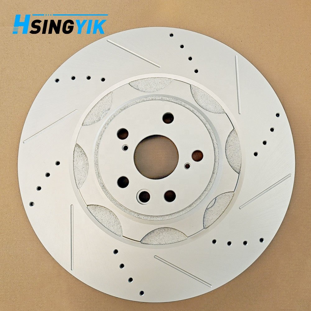 Hsingyik 43512-11010 Brake Disc Front Right Brake Rotor for Lexus LS500 LS500H 2018-2023 LC500 LC500H