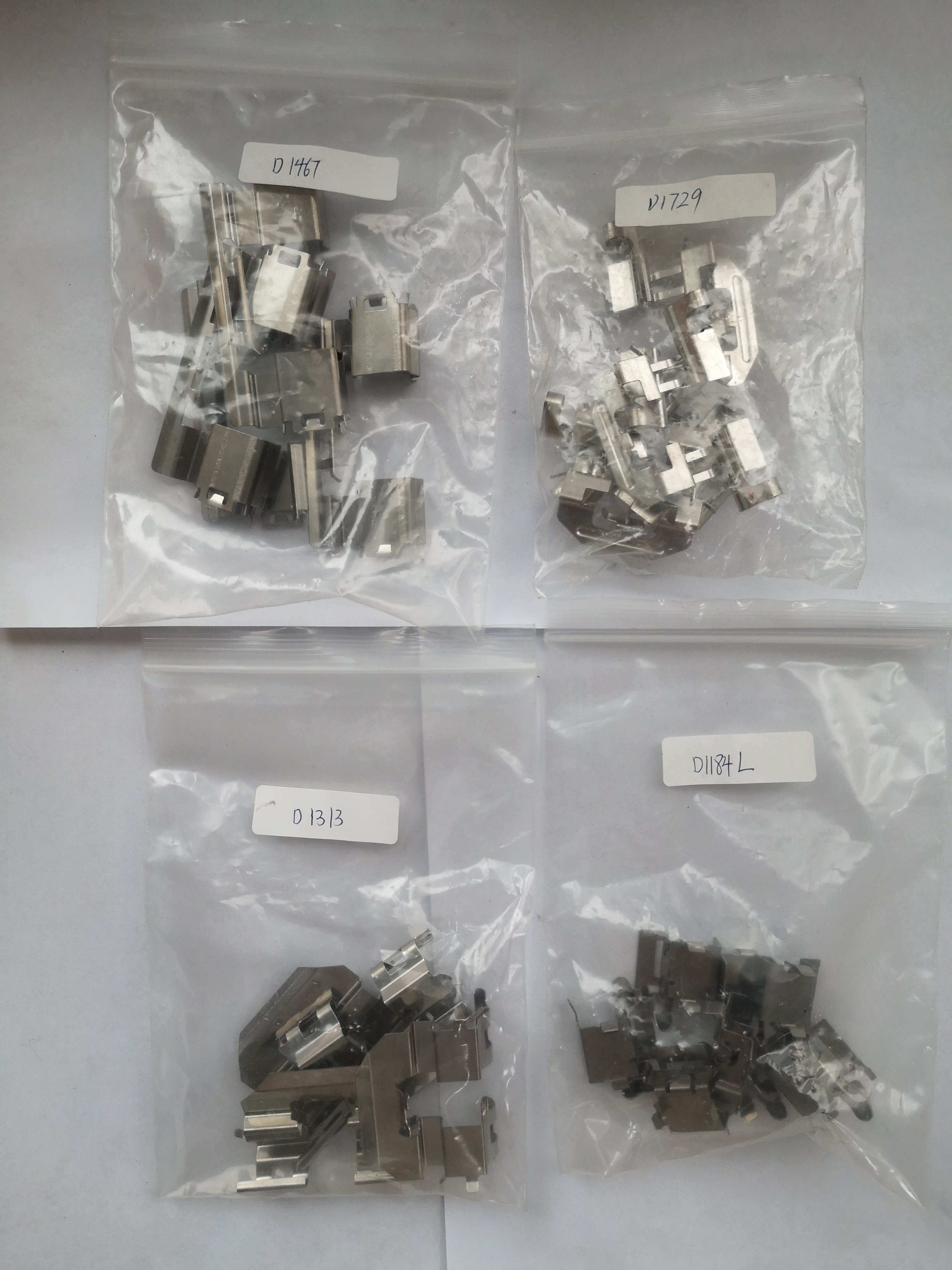 OEM Auto Brake Pad Clip Brake Abutment Hardware Kit Caliper Clips